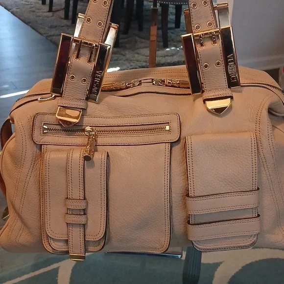 Versace Tan Shoulder Bag - Picture 4 of 16